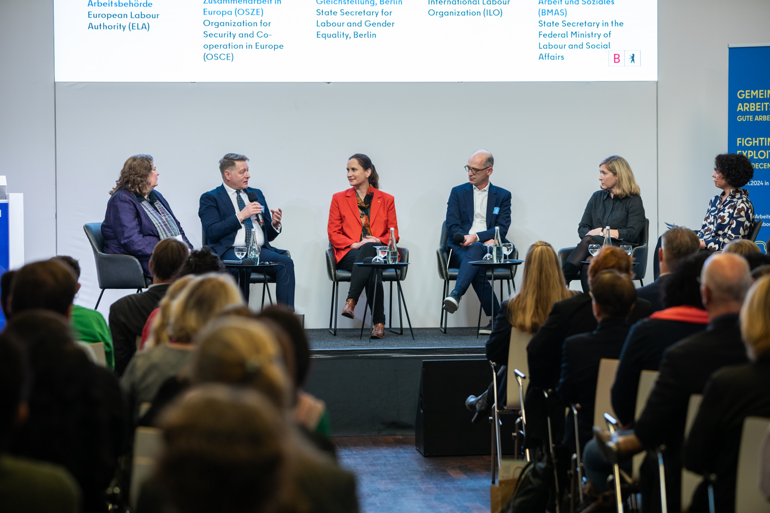 Paneldiskussion mit nationalen und internationalen Beteiligten